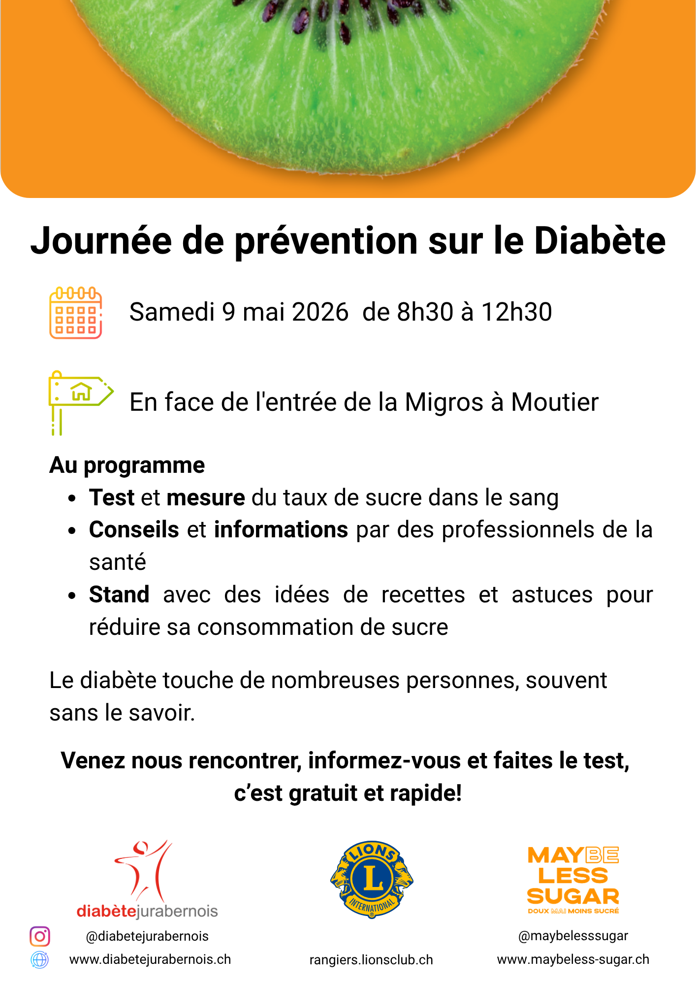 Journée de prévention sur le Diabète